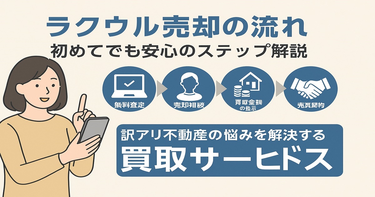 ラクウル売却の流れ