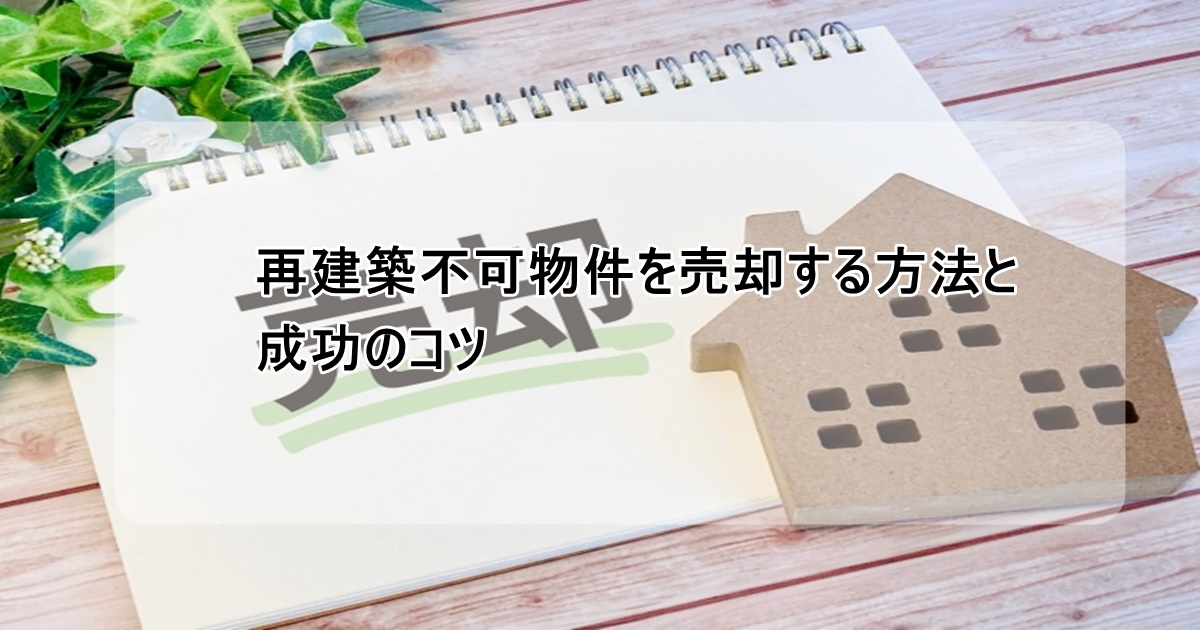 再建築不可物件を売却する方法